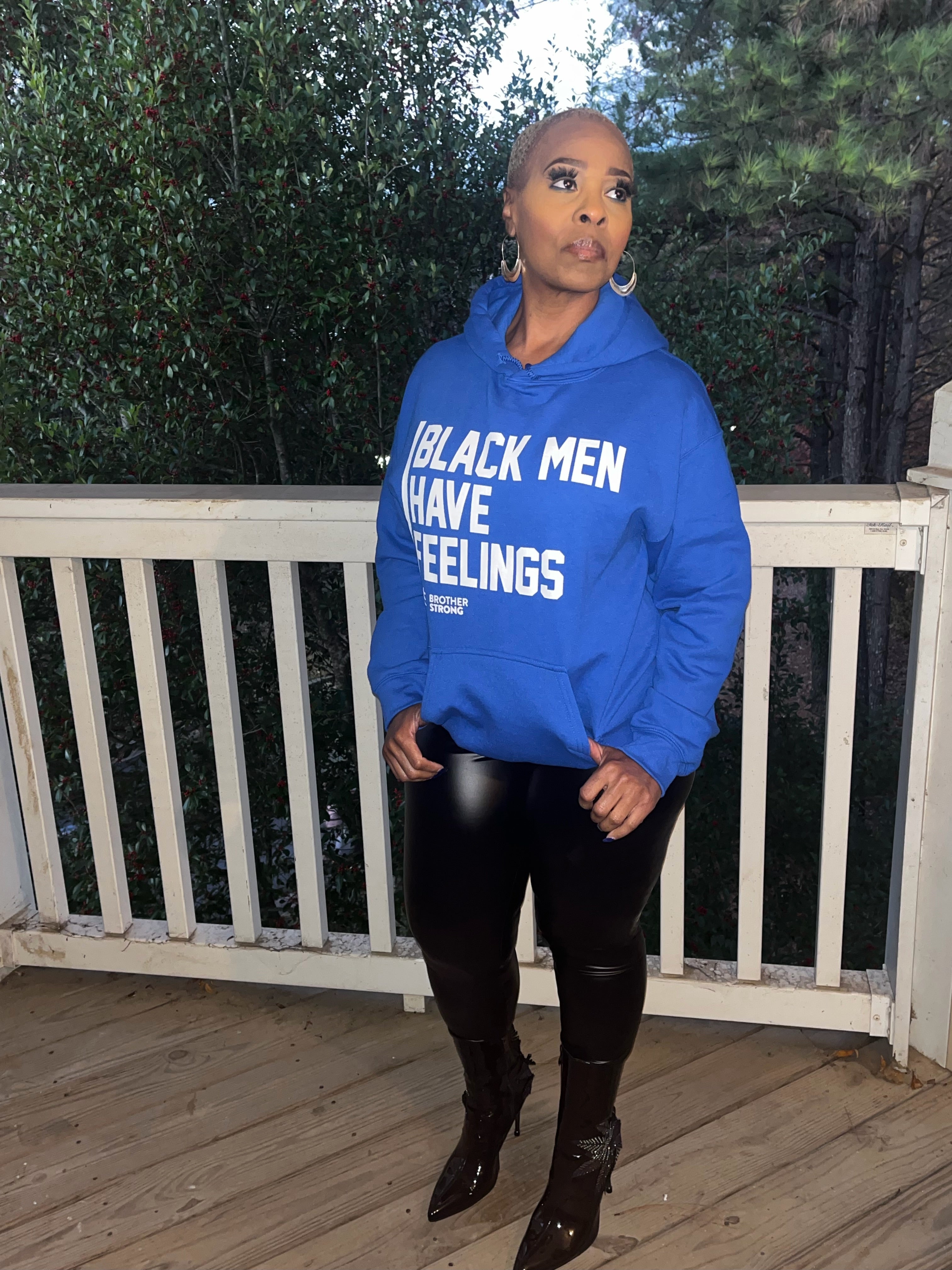 Zeta - Black Men Have Feelings Crewneck Sweatshirt