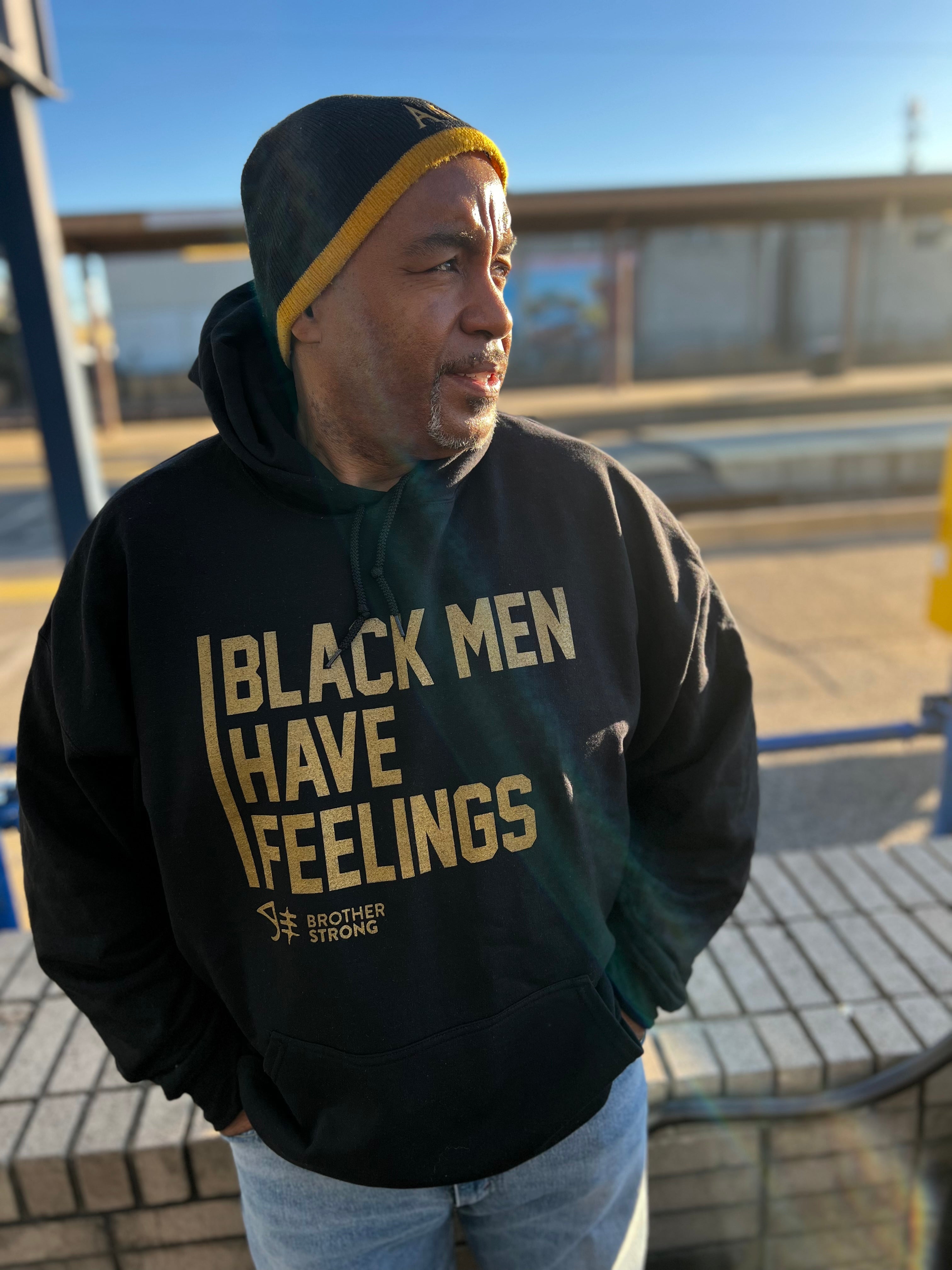 Ice Cold - Black Men Have Feelings Hoodie