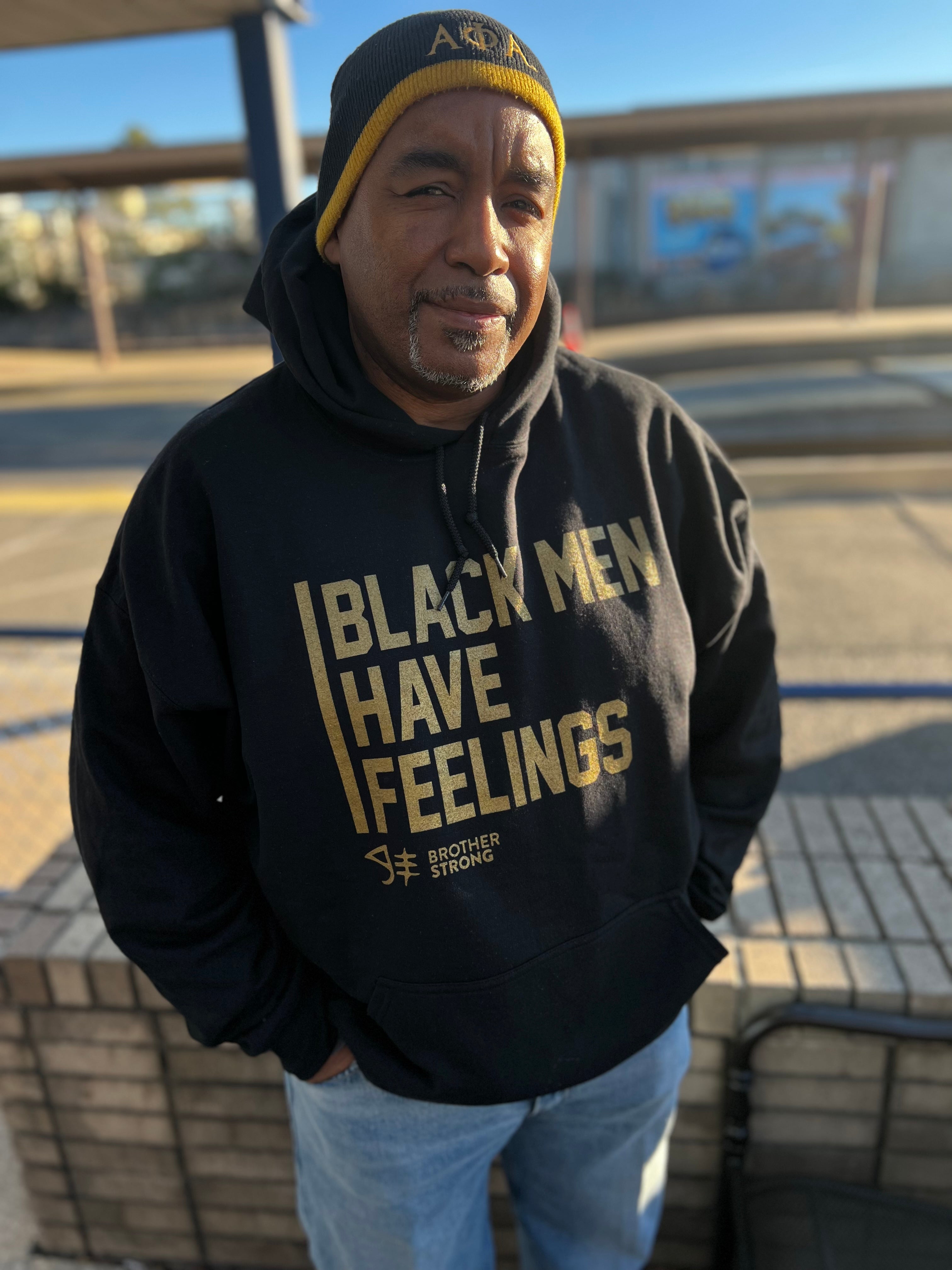Ice Cold - Black Men Have Feelings Hoodie