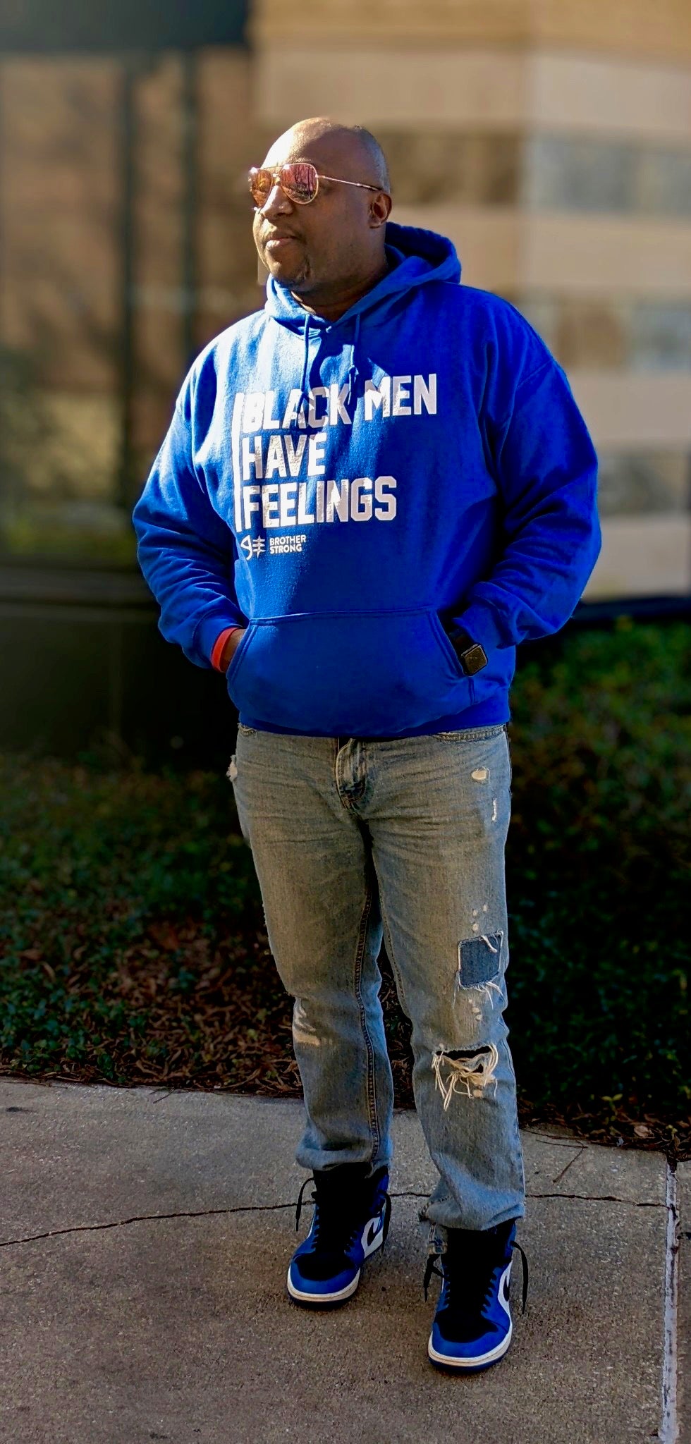 GO - Black Men Have Feelings Hoodie